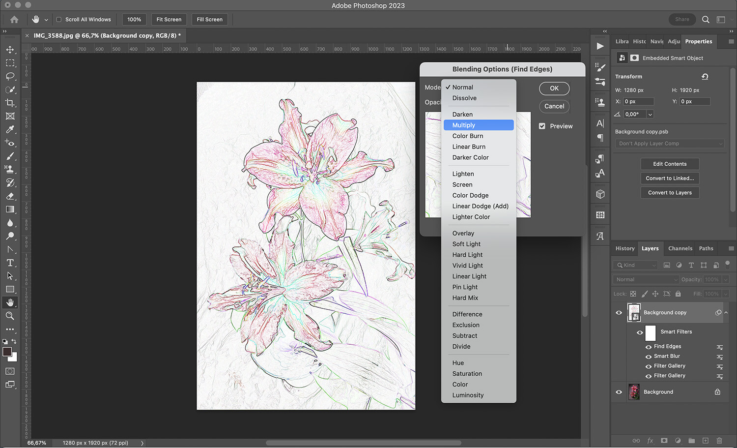 How to create a watercolor effect in Photoshop