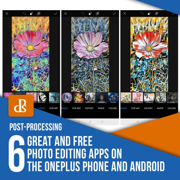6 Great and Free Photo Editing Apps on the OnePlus Phone and Android