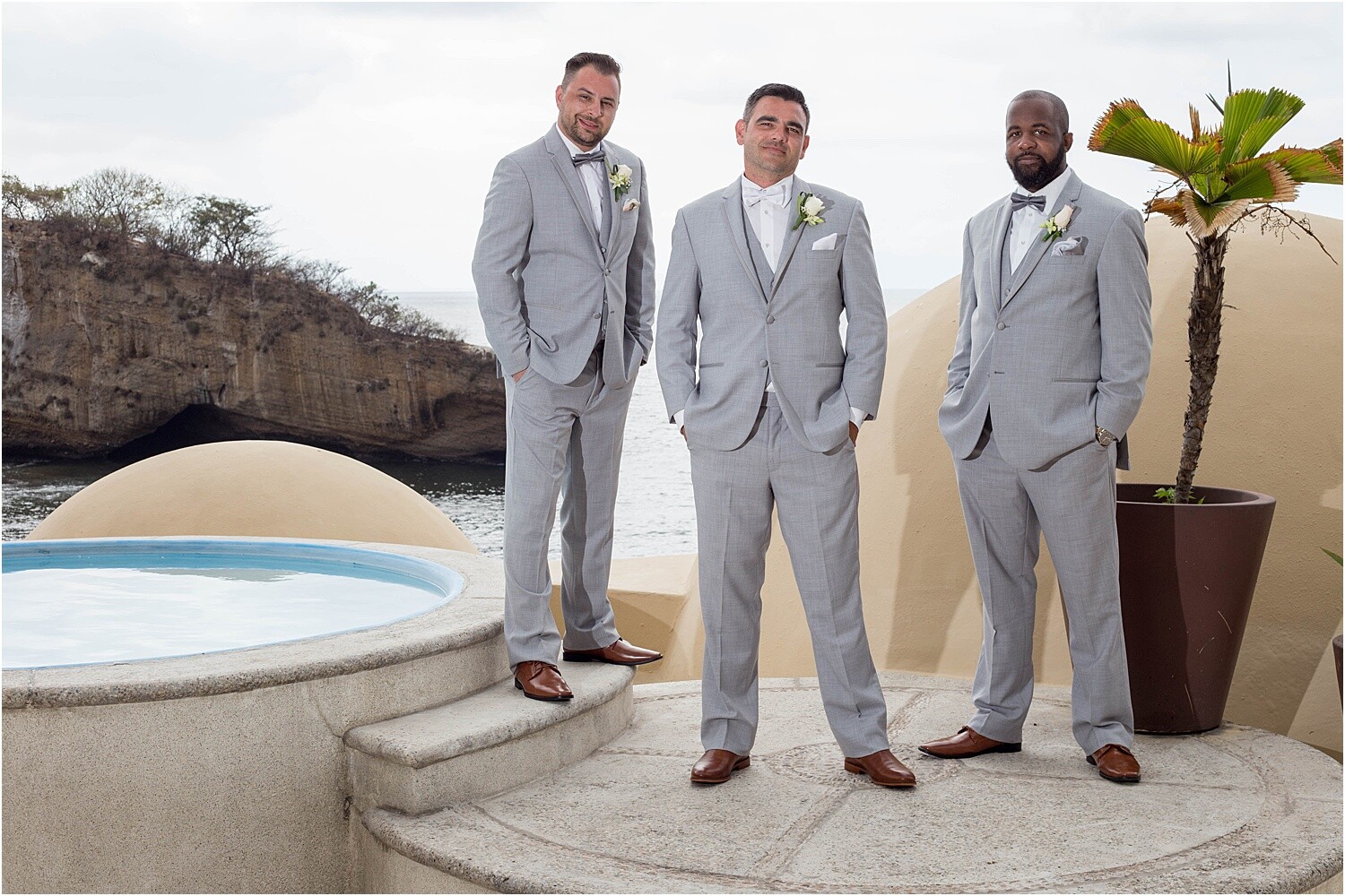 How to Pose Grooms and Groomsmen Effectively