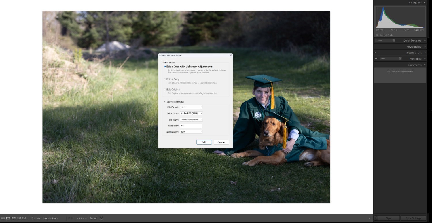 Lightroom color spaces