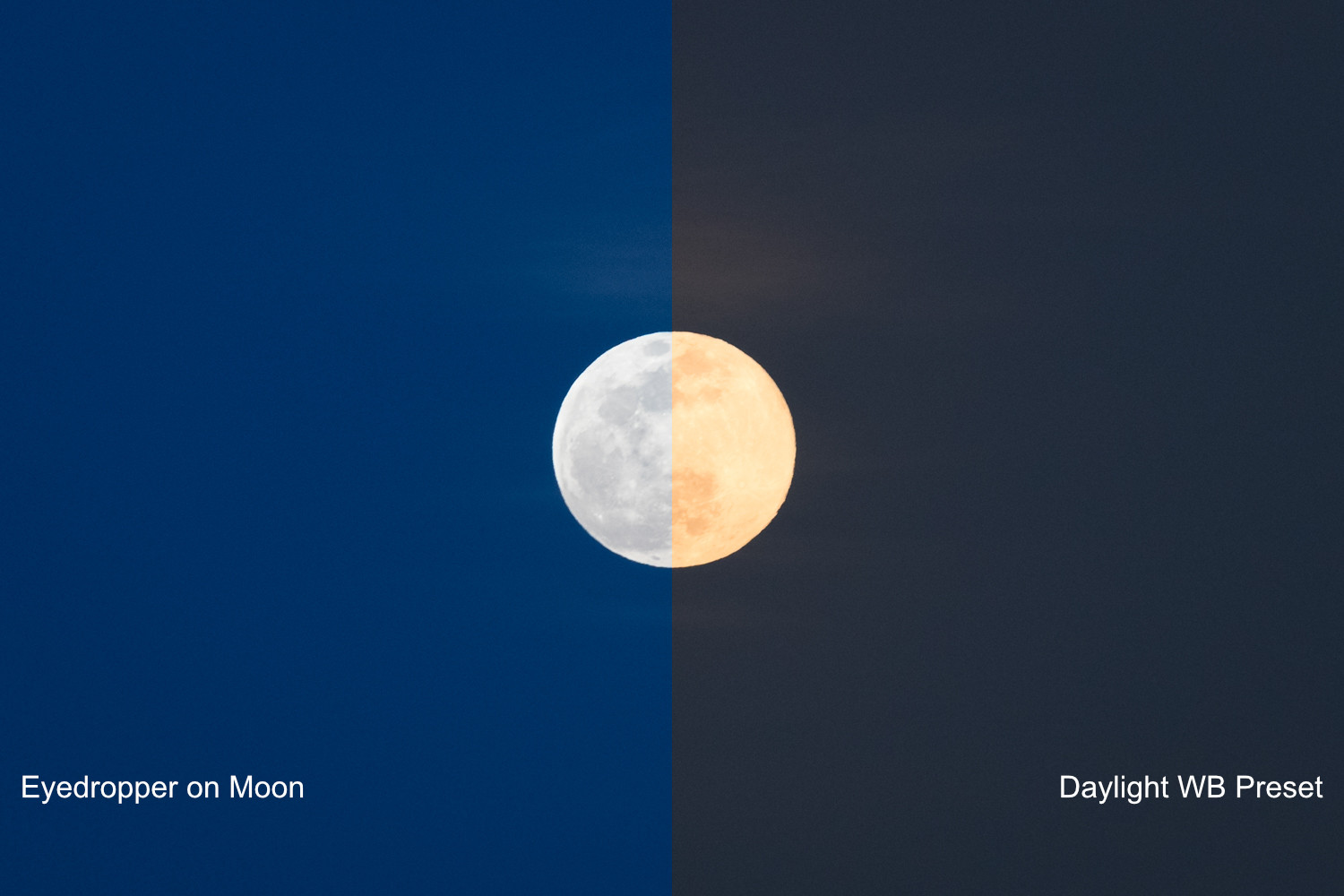 moon editing tips white balance