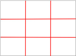rule of thirds grid