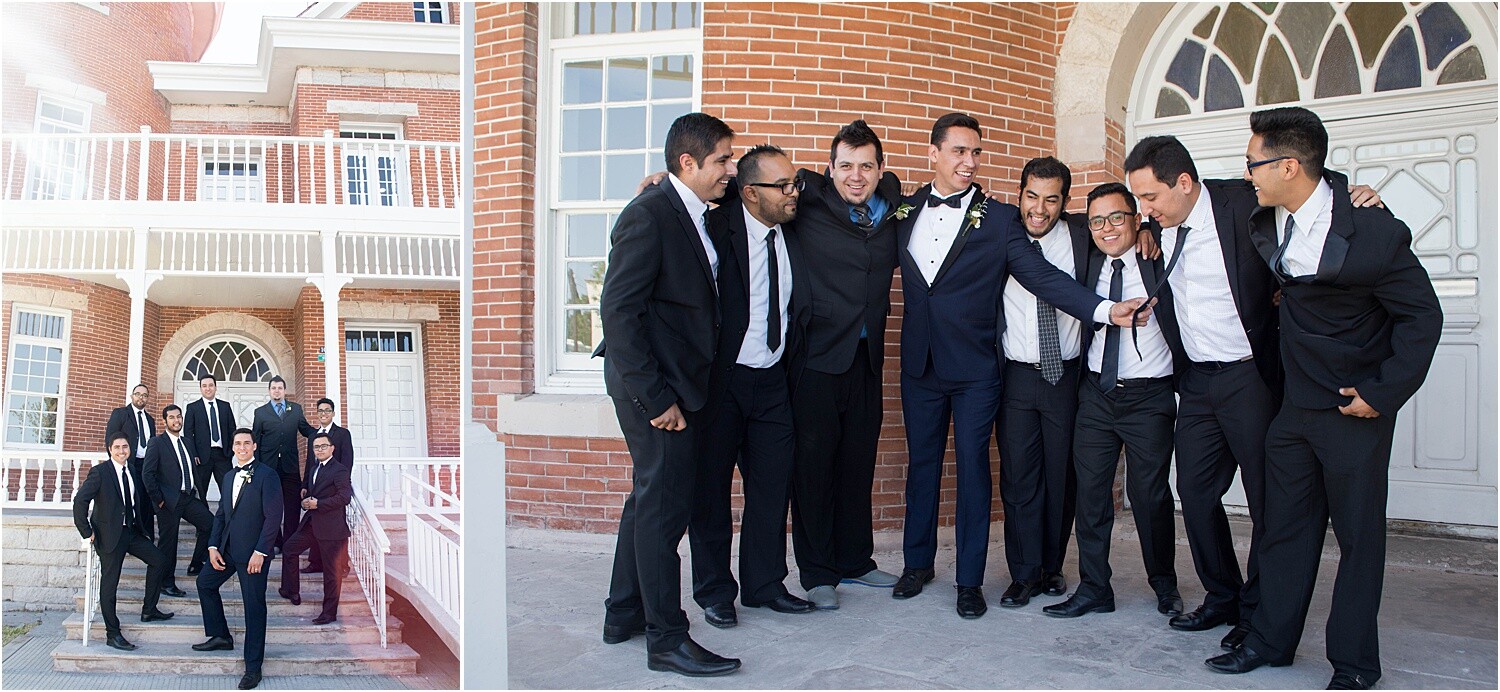 How to Pose Grooms and Groomsmen Effectively