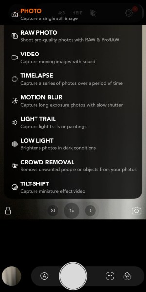 Snap Pro Camera app
