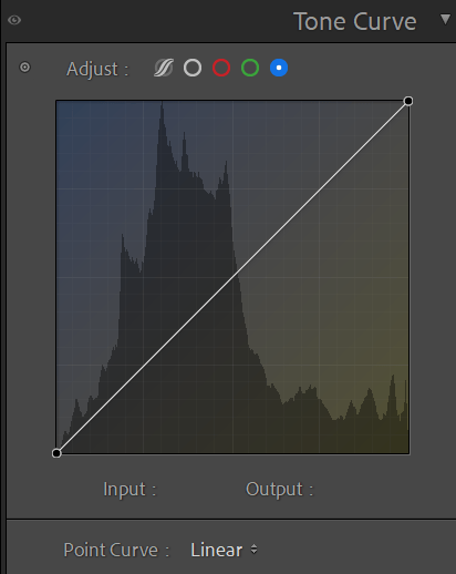 Correcting skin tones with curves in Lightroom