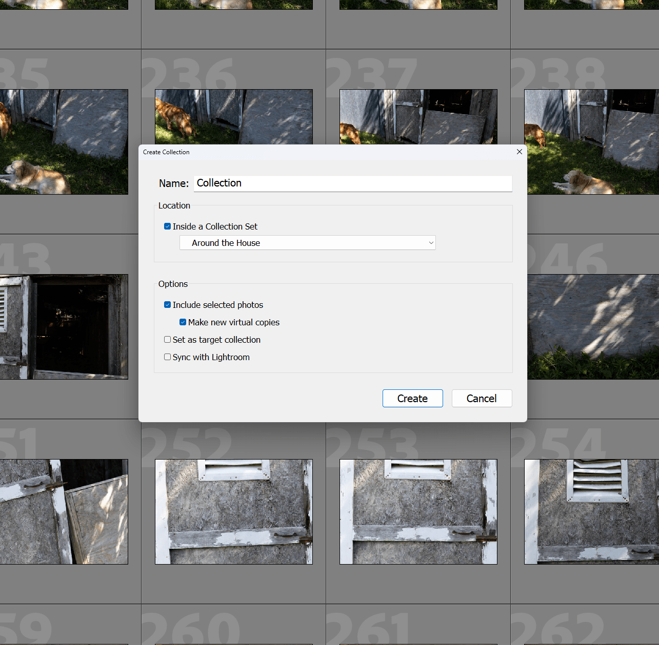 Lightroom Virtual Copies