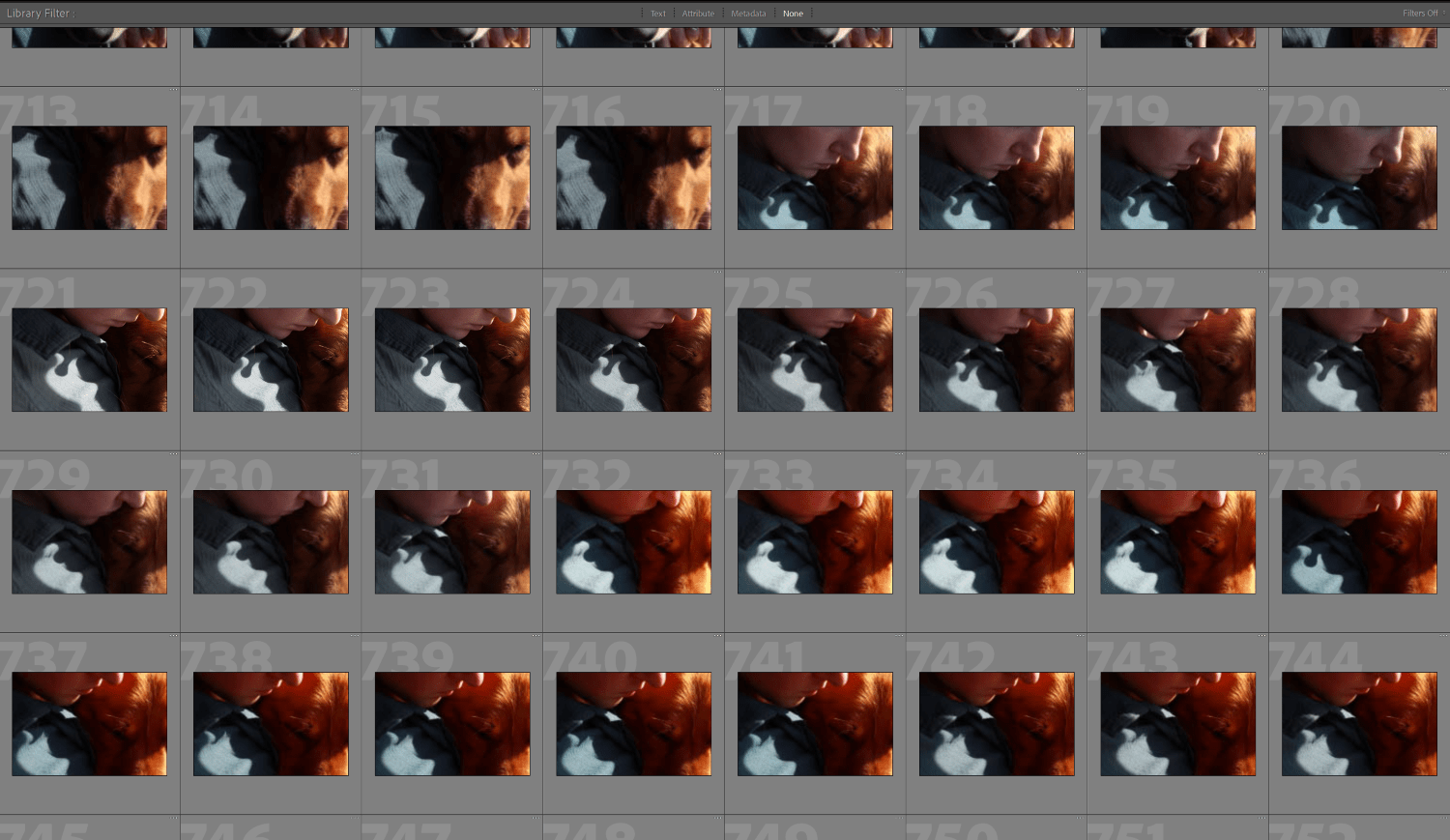 Lightroom Virtual Copies